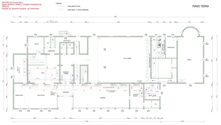 Progetto nuova centrale termica Oratorio di Campagnola ...